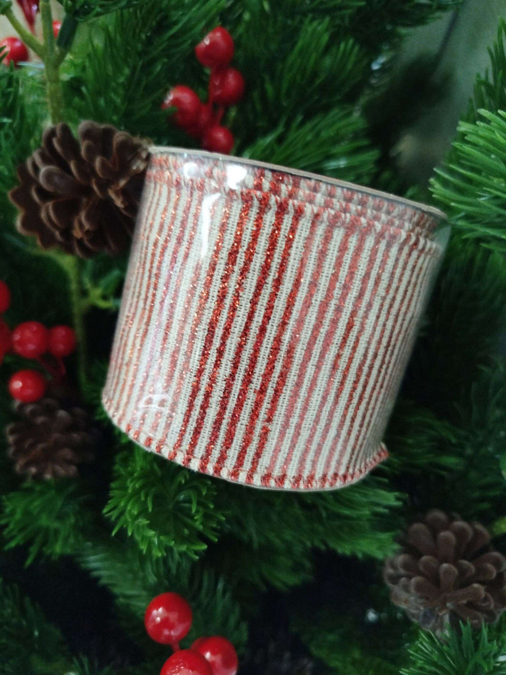 Broad Christmas Ribbon 6cmx2.7m image 3