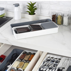 Expandable Knife Drawer Organizer Tray image 2