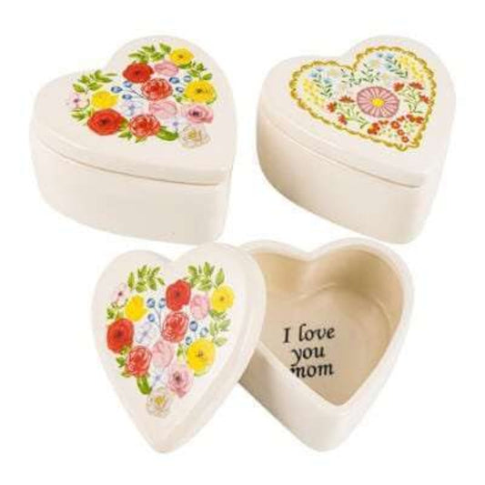 Ceramic Heart Jewelry Holder image 0