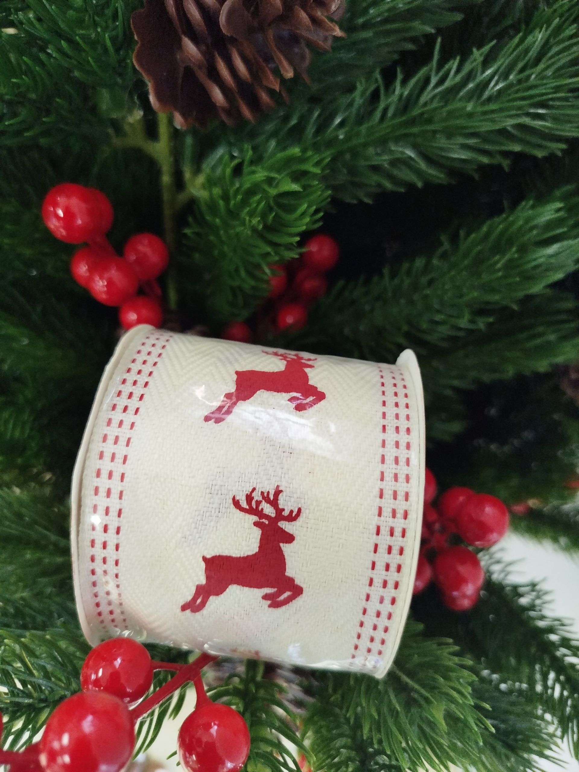 Broad Christmas Ribbon 6cmx2.7m image 9