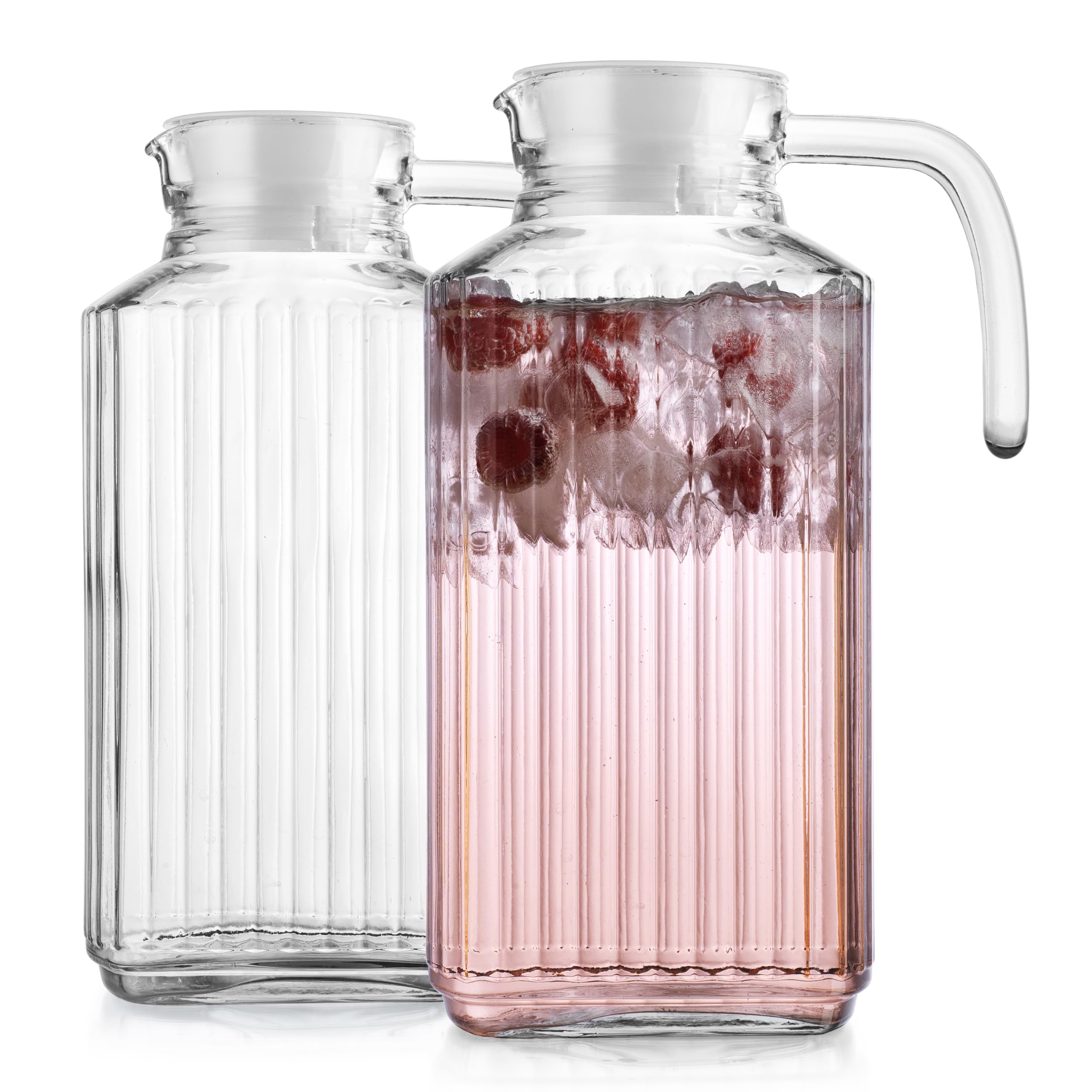 Glass Mug with Plastic Cover
