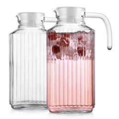 Glass Mug with Plastic Cover