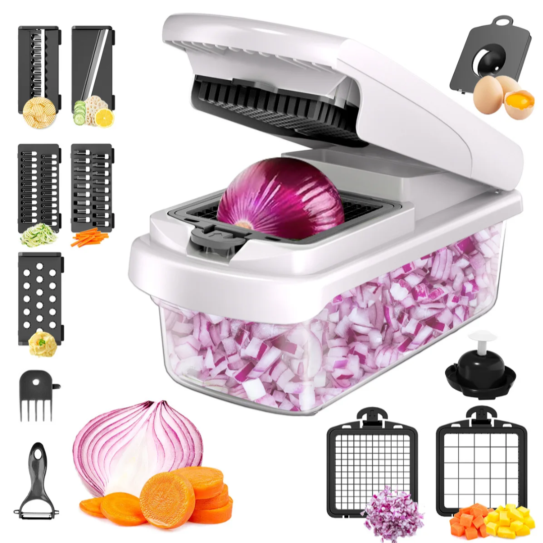 Multi Functional Veggie Slicer, Dicer, Shredder