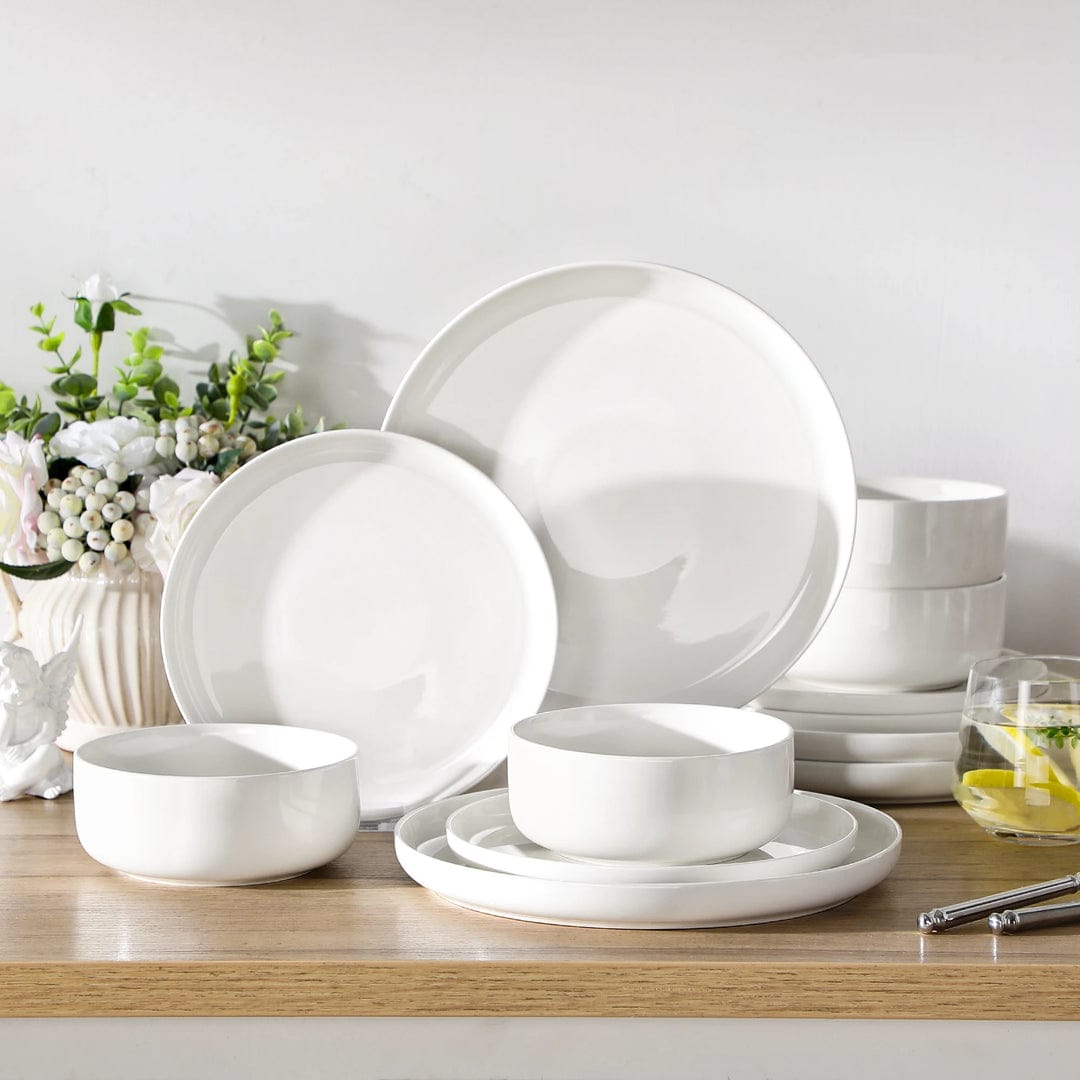 Gibson Snowscape 12 Piece Dinnerware Set