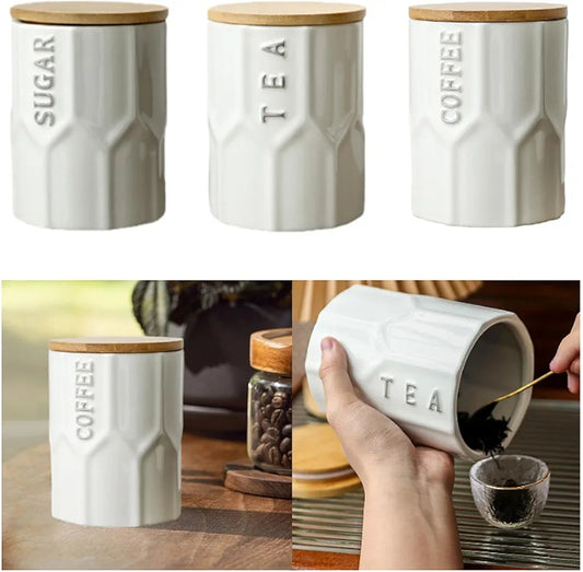 3 Piece Canister Set