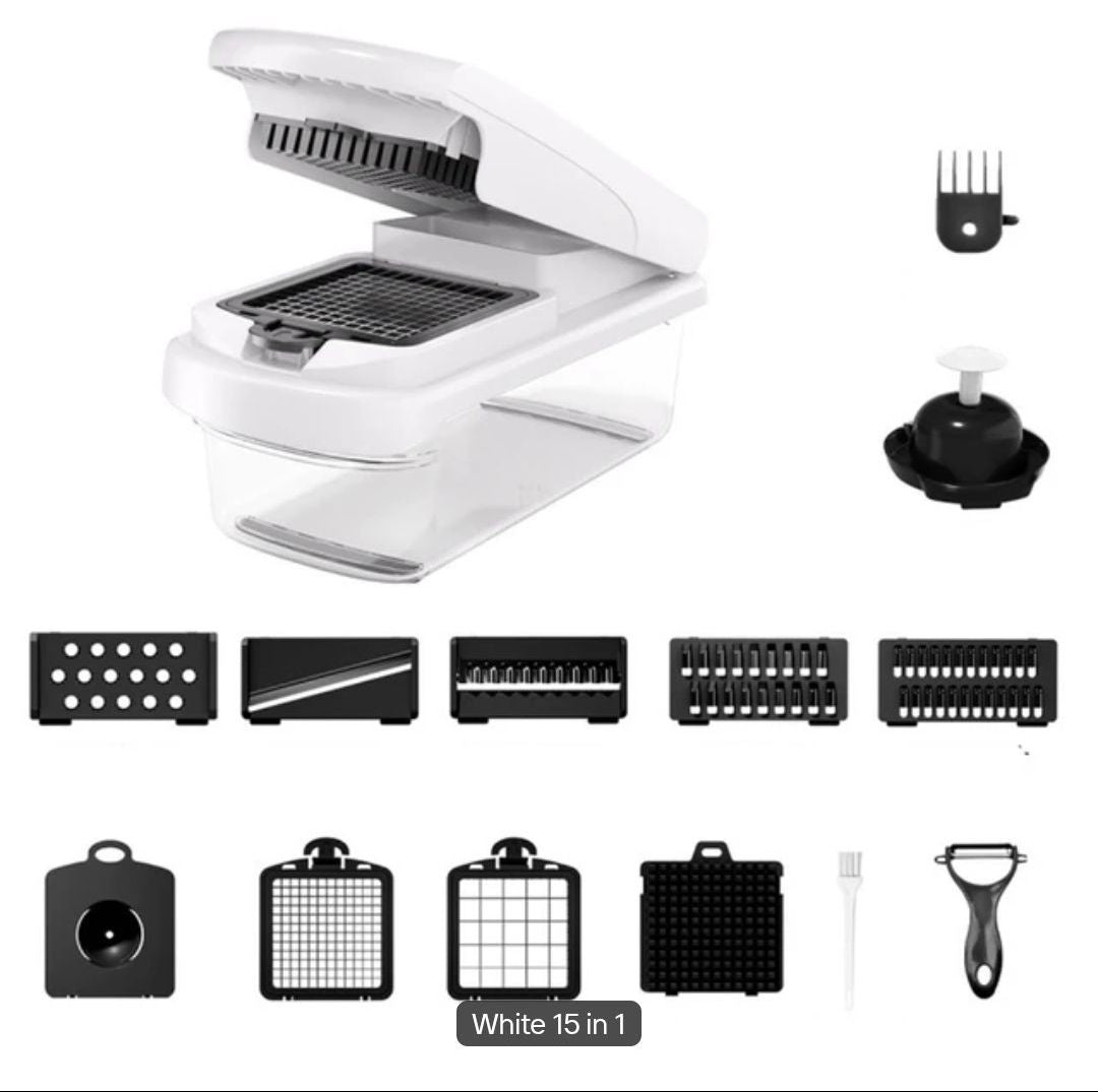 Multi Functional Veggie Slicer, Dicer, Shredder