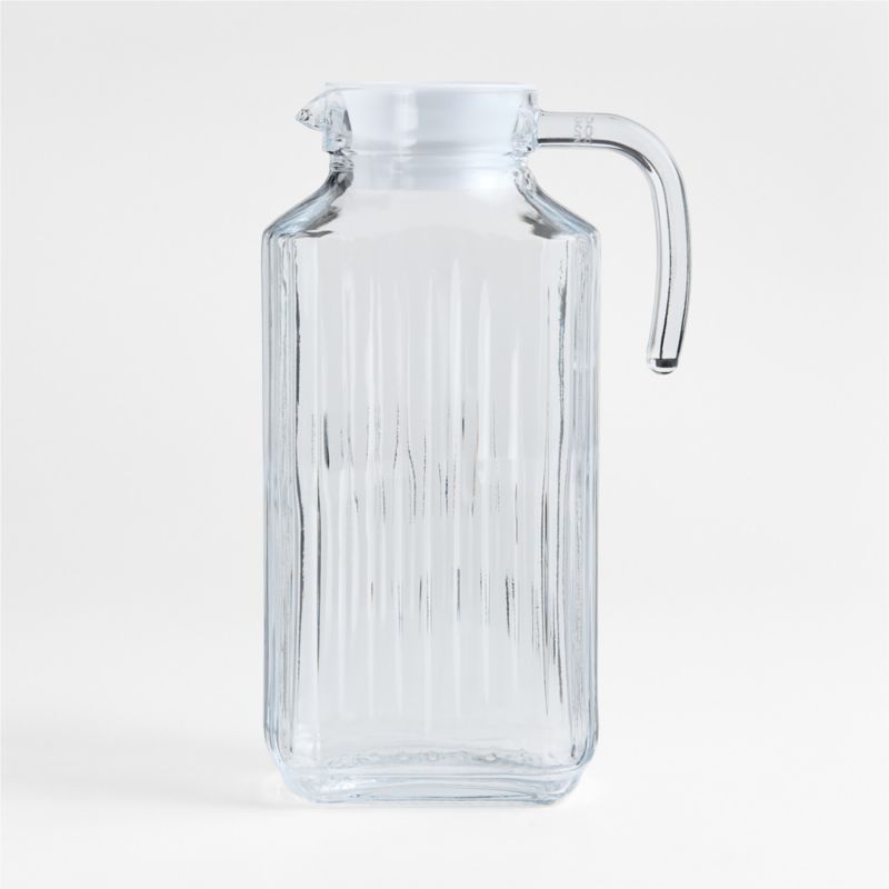 Glass Mug with Plastic Cover