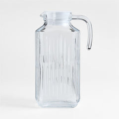 Glass Mug with Plastic Cover