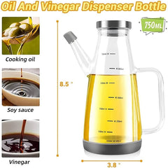 Borosilicate Glass Oil Bottle 750ml