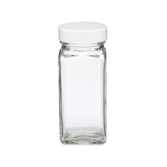 4oz White Cover Shot Jar