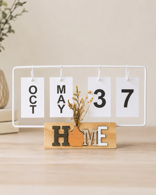 Perpetual Flip Desk Calendar