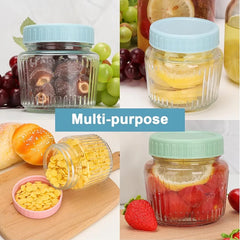 Ribbed Mason Jars