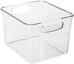 Clear Storage Bin With Handle