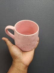 Pink Speckled Mug