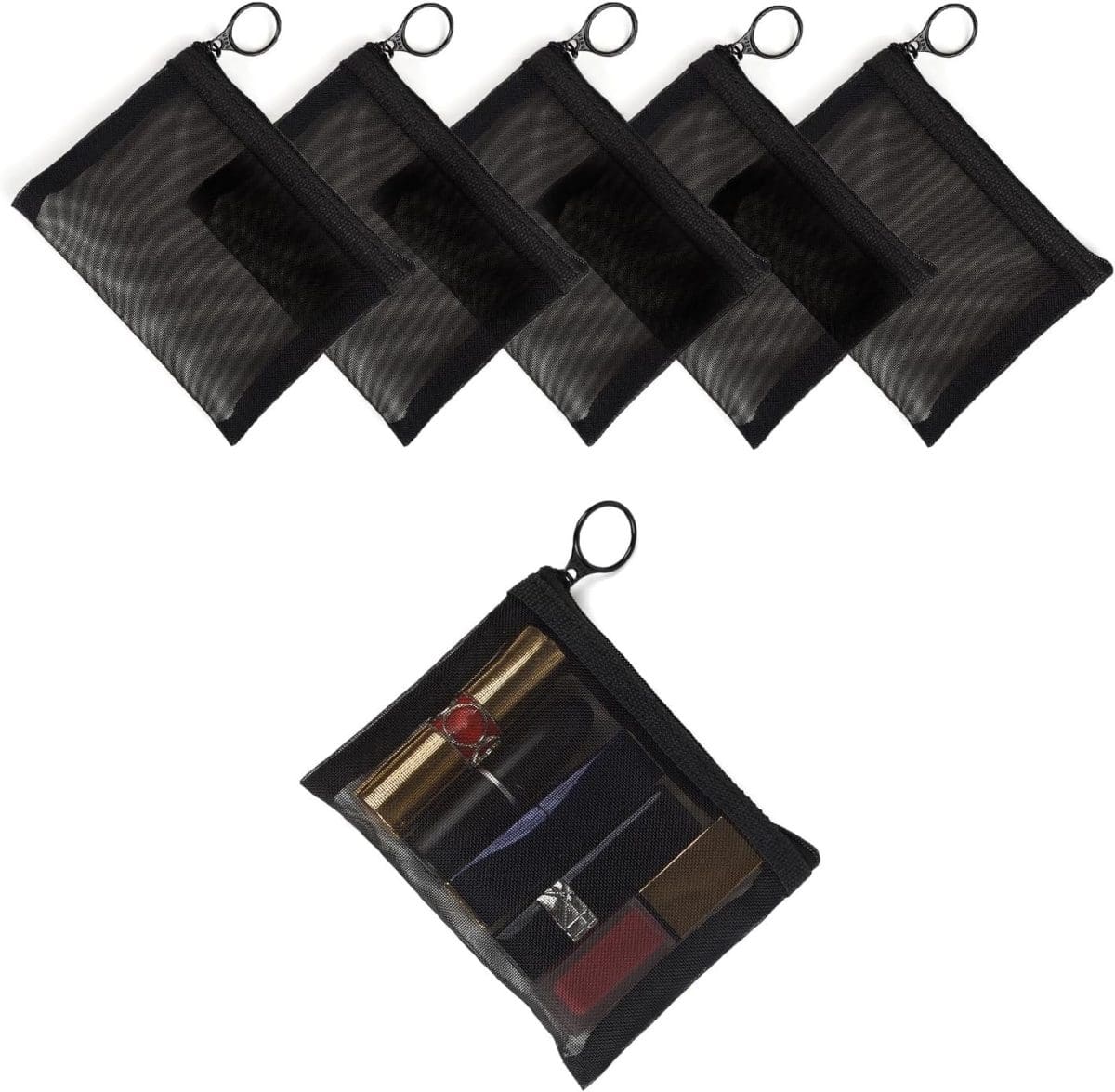 Black Mesh Bag
